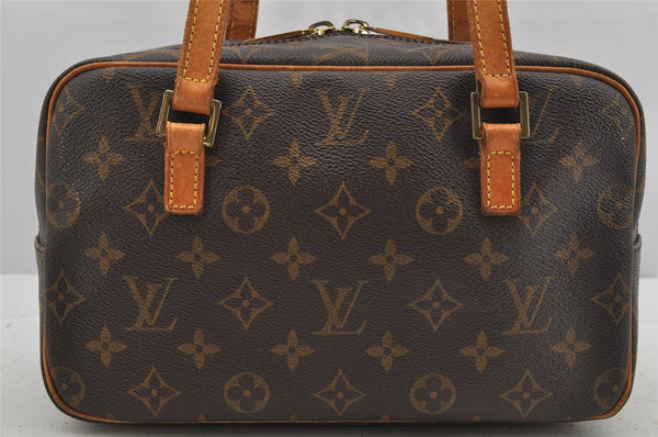Authentic Louis Vuitton Monogram Cite MM Shoulder Bag M51182 LV Junk 4126J