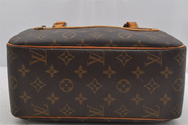 Authentic Louis Vuitton Monogram Cite MM Shoulder Bag M51182 LV Junk 4126J