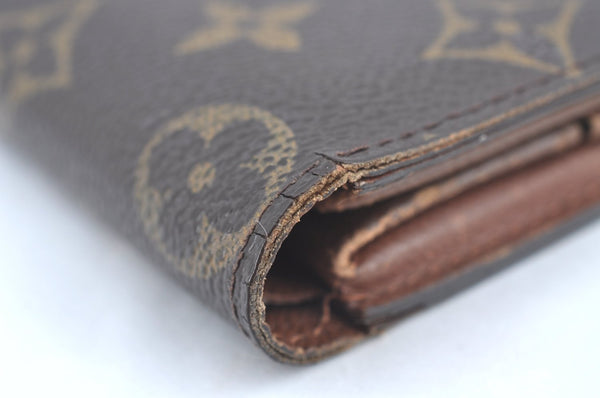 Authentic Louis Vuitton Monogram Portefeuille Magellan Wallet M60045 LV 4126K