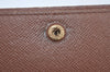 Authentic Louis Vuitton Monogram Portefeuille Magellan Wallet M60045 LV 4126K