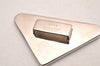 Authentic PRADA Vintage Logo Key Ring Charm M713 Silver Plating Box 4127J