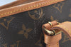 Authentic Louis Vuitton Monogram Bucket GM Shoulder Tote Bag M42236 Junk 4127K