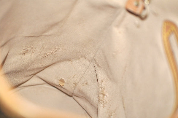 Authentic Louis Vuitton Monogram Bucket GM Shoulder Tote Bag M42236 Junk 4127K