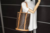 Authentic Louis Vuitton Monogram Bucket GM Shoulder Tote Bag M42236 Junk 4127K
