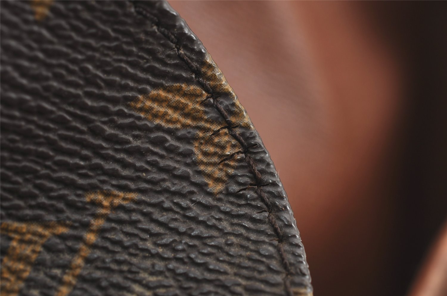 Authentic Louis Vuitton Monogram Cartouchiere MM M51253 Shoulder Cross Bag 4128I