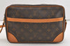 Authentic Louis Vuitton Monogram Trocadero 27 Shoulder Cross Bag M51274 LV 4128J