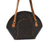 Authentic Louis Vuitton Monogram Ellipse Shopping Shoulder Bag M51128 LV 4129I