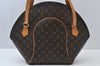 Authentic Louis Vuitton Monogram Ellipse Shopping Shoulder Bag M51128 LV 4129I