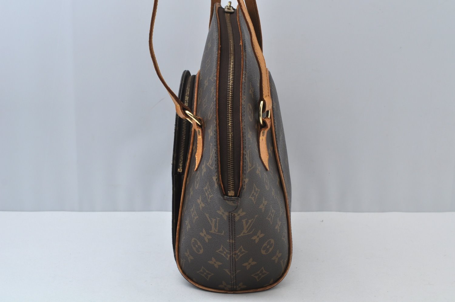 Authentic Louis Vuitton Monogram Ellipse Shopping Shoulder Bag M51128 LV 4129I