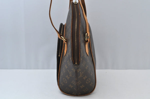 Authentic Louis Vuitton Monogram Ellipse Shopping Shoulder Bag M51128 LV 4129I
