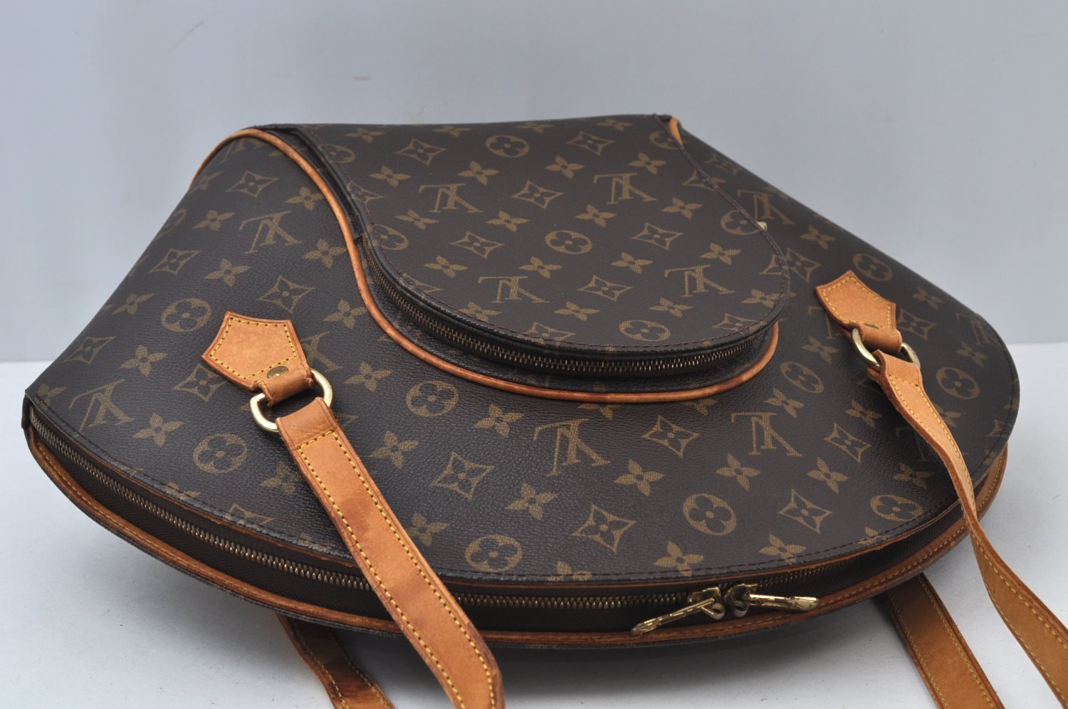 Authentic Louis Vuitton Monogram Ellipse Shopping Shoulder Bag M51128 LV 4129I