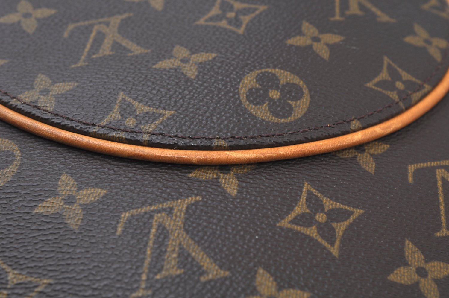 Authentic Louis Vuitton Monogram Ellipse Shopping Shoulder Bag M51128 LV 4129I