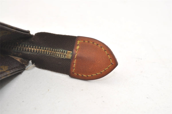 Auth Louis Vuitton Monogram Poche Toilette 15 M47546 Cosmetics Pouch Junk 4129J