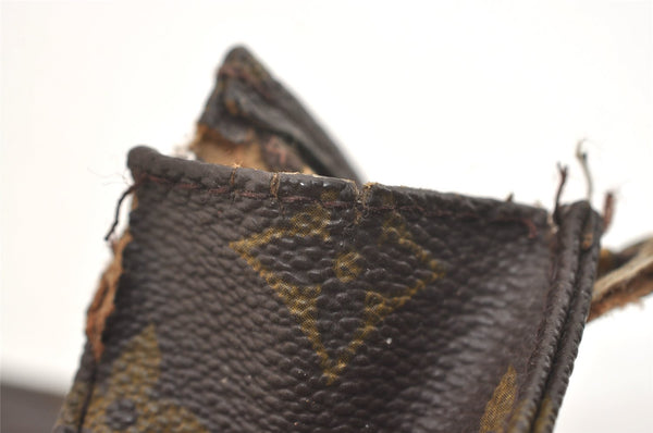 Auth Louis Vuitton Monogram Poche Toilette 15 M47546 Cosmetics Pouch Junk 4129J