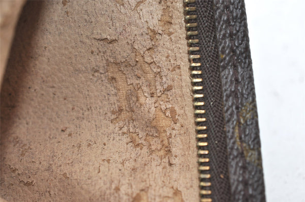 Auth Louis Vuitton Monogram Poche Toilette 15 M47546 Cosmetics Pouch Junk 4129J