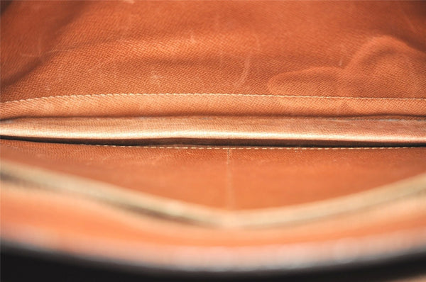 Authentic Louis Vuitton Monogram Enghien Shoulder Cross Bag M51205 LV 4131I