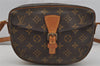 Authentic Louis Vuitton Monogram Jeune Fille PM M51227 Shoulder Cross Bag 4131J
