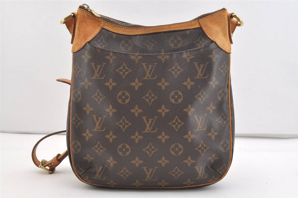 Authentic Louis Vuitton Monogram Odeon PM Shoulder Cross Bag M56390 LV 4132J