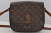 Authentic Louis Vuitton Monogram Saint Cloud GM M51242 Shoulder Cross Bag 4133J