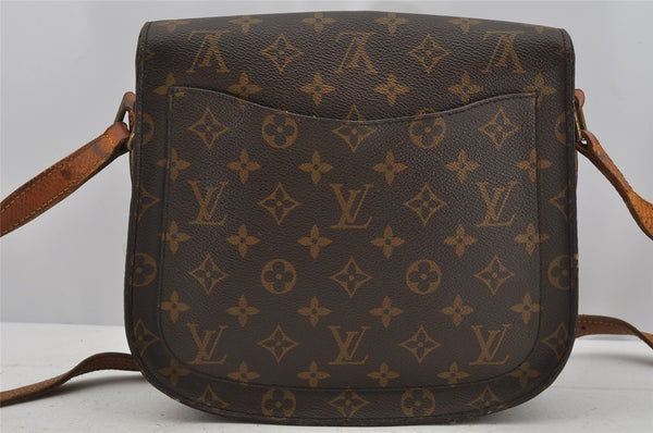 Authentic Louis Vuitton Monogram Saint Cloud GM M51242 Shoulder Cross Bag 4133J