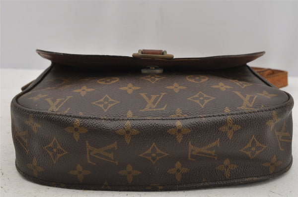Authentic Louis Vuitton Monogram Saint Cloud GM M51242 Shoulder Cross Bag 4133J