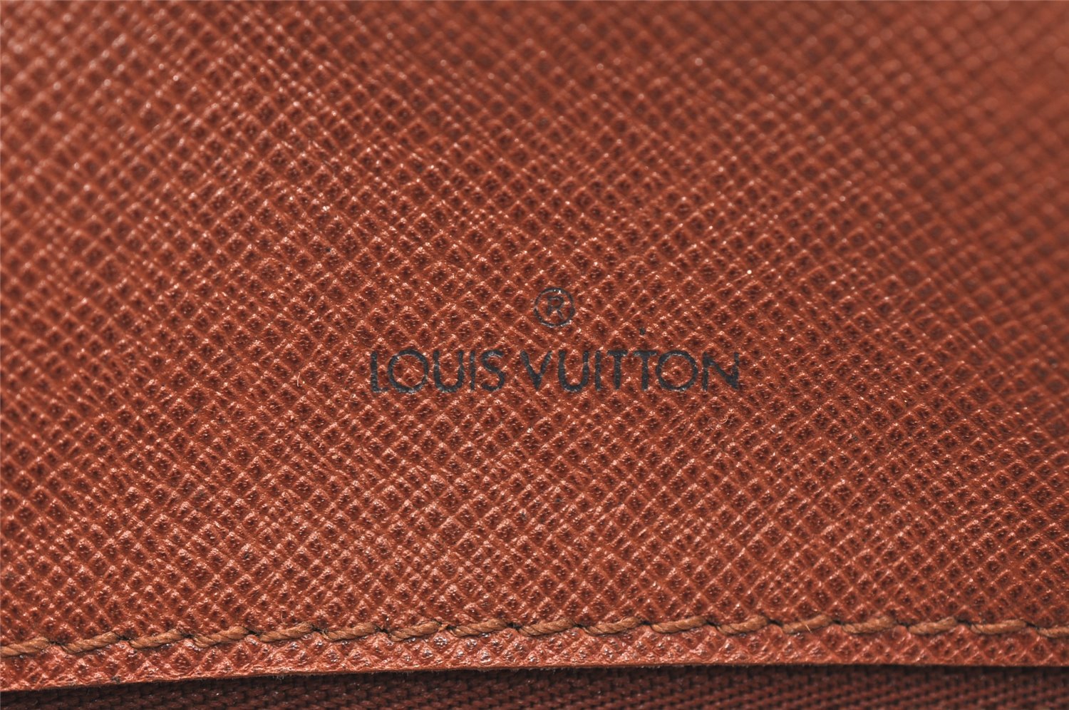 Authentic Louis Vuitton Monogram Porte Documents Voyage M53361 Briefcase 4134I