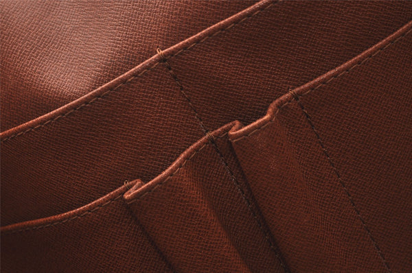 Authentic Louis Vuitton Monogram Porte Documents Voyage M53361 Briefcase 4134I