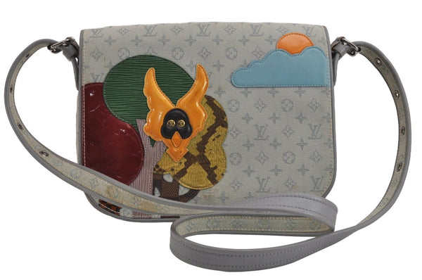 Auth Louis Vuitton Monogram Conte De Fees Musette Shoulder Bag M92279 Gray 4134J