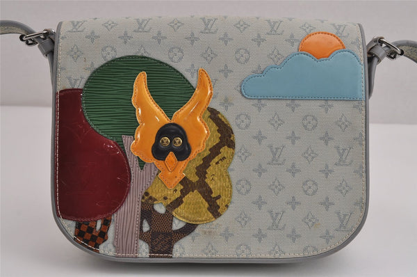 Auth Louis Vuitton Monogram Conte De Fees Musette Shoulder Bag M92279 Gray 4134J