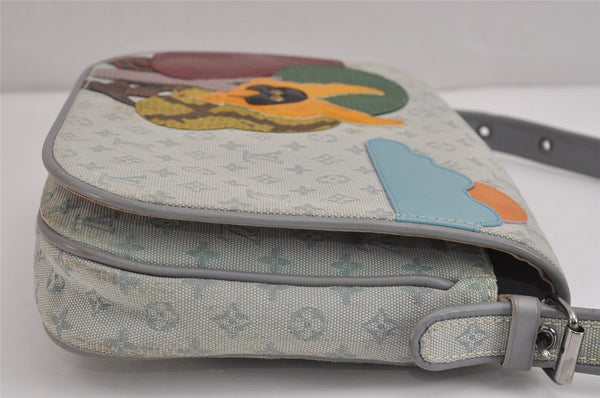 Auth Louis Vuitton Monogram Conte De Fees Musette Shoulder Bag M92279 Gray 4134J