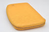 Authentic Louis Vuitton Epi Agenda Geode Purse Travel Case M63879 Yellow 4134K