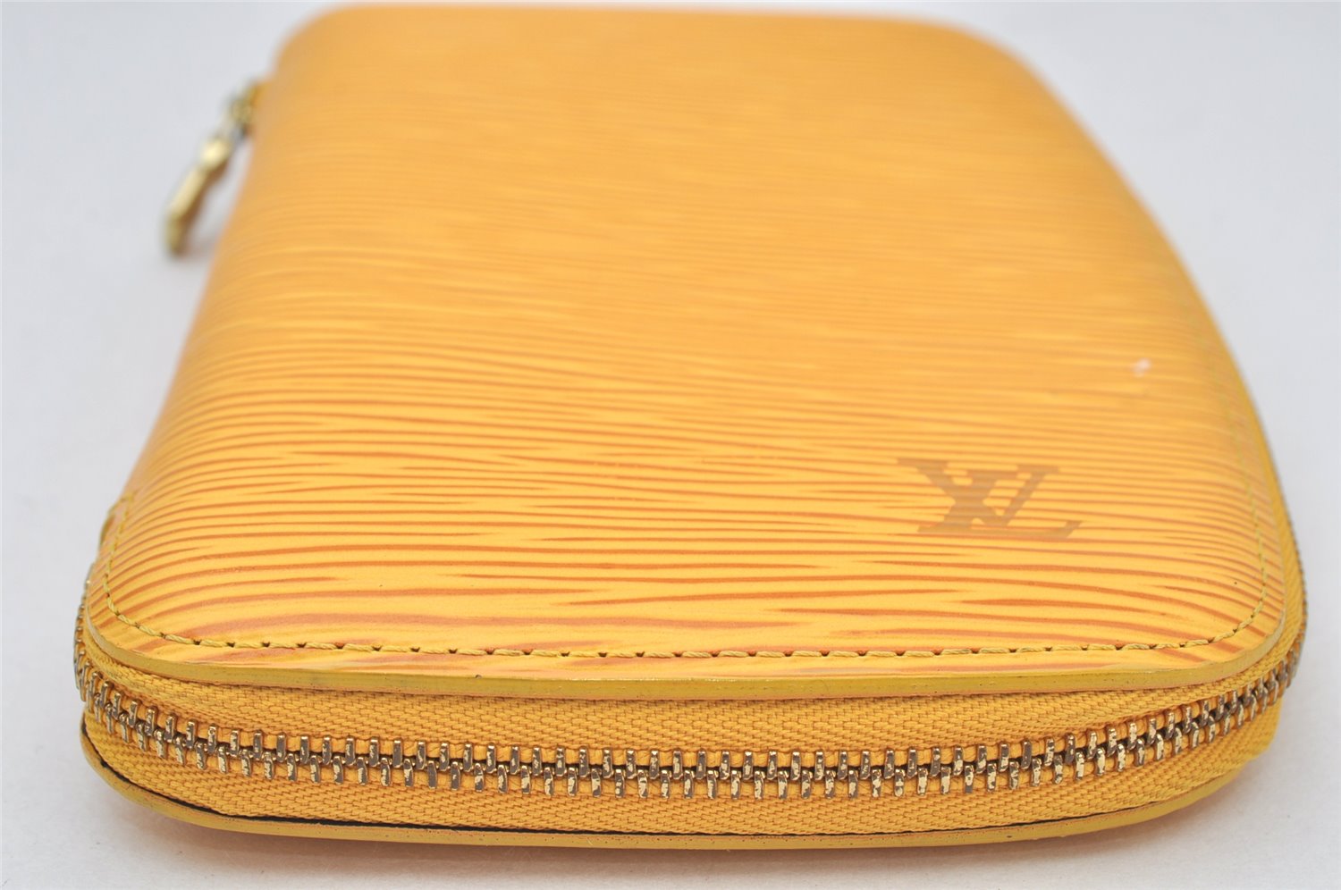 Authentic Louis Vuitton Epi Agenda Geode Purse Travel Case M63879 Yellow 4134K