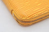 Authentic Louis Vuitton Epi Agenda Geode Purse Travel Case M63879 Yellow 4134K