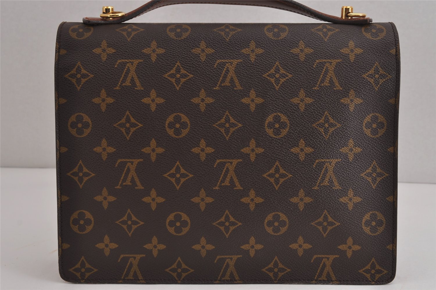 Authentic Louis Vuitton Monogram Monceau 2Way Shoulder Hand Bag M51185 LV 4135J