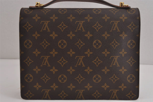 Authentic Louis Vuitton Monogram Monceau 2Way Shoulder Hand Bag M51185 LV 4135J