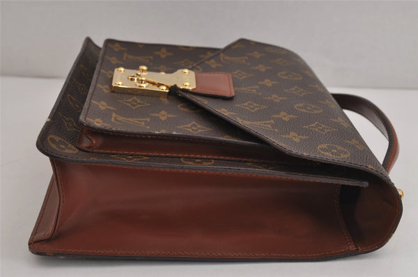Authentic Louis Vuitton Monogram Monceau 2Way Shoulder Hand Bag M51185 LV 4135J