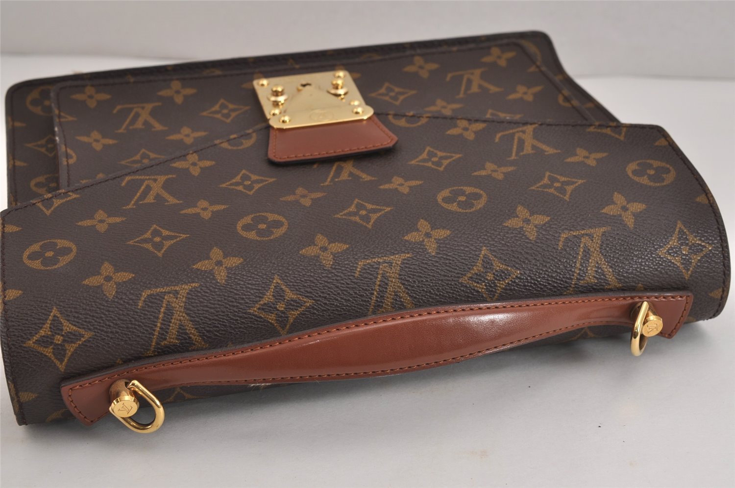 Authentic Louis Vuitton Monogram Monceau 2Way Shoulder Hand Bag M51185 LV 4135J