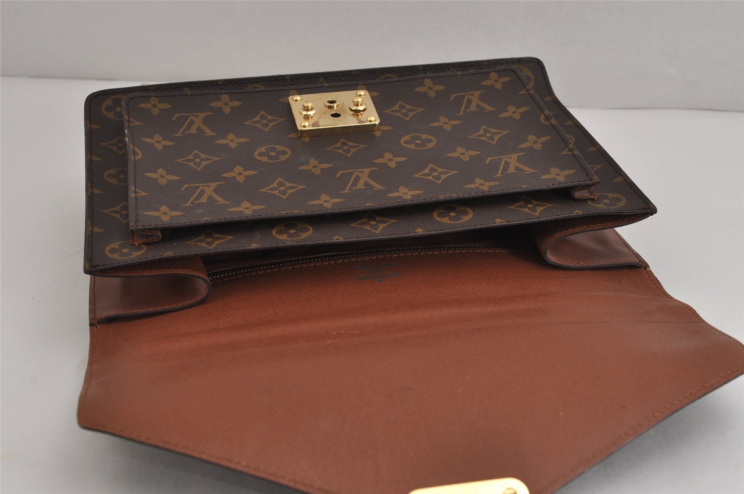 Authentic Louis Vuitton Monogram Monceau 2Way Shoulder Hand Bag M51185 LV 4135J