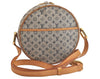 Auth Louis Vuitton Monogram Mini Jeanne GM Shoulder Cross Bag M92000 Blue 4135K