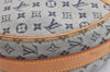 Auth Louis Vuitton Monogram Mini Jeanne GM Shoulder Cross Bag M92000 Blue 4135K