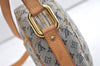 Auth Louis Vuitton Monogram Mini Jeanne GM Shoulder Cross Bag M92000 Blue 4135K