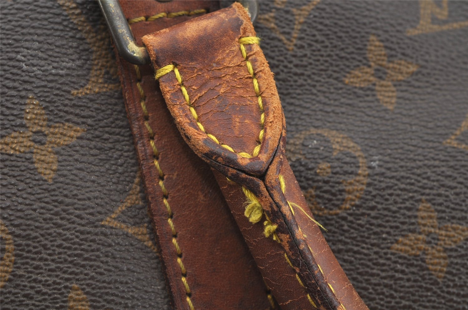 Authentic Louis Vuitton Monogram Keepall Bandouliere 55 M41414 Boston Bag 4136I