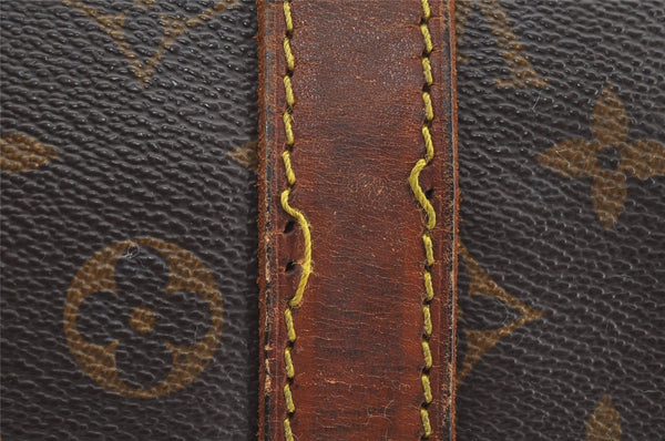 Authentic Louis Vuitton Monogram Keepall Bandouliere 55 M41414 Boston Bag 4136I