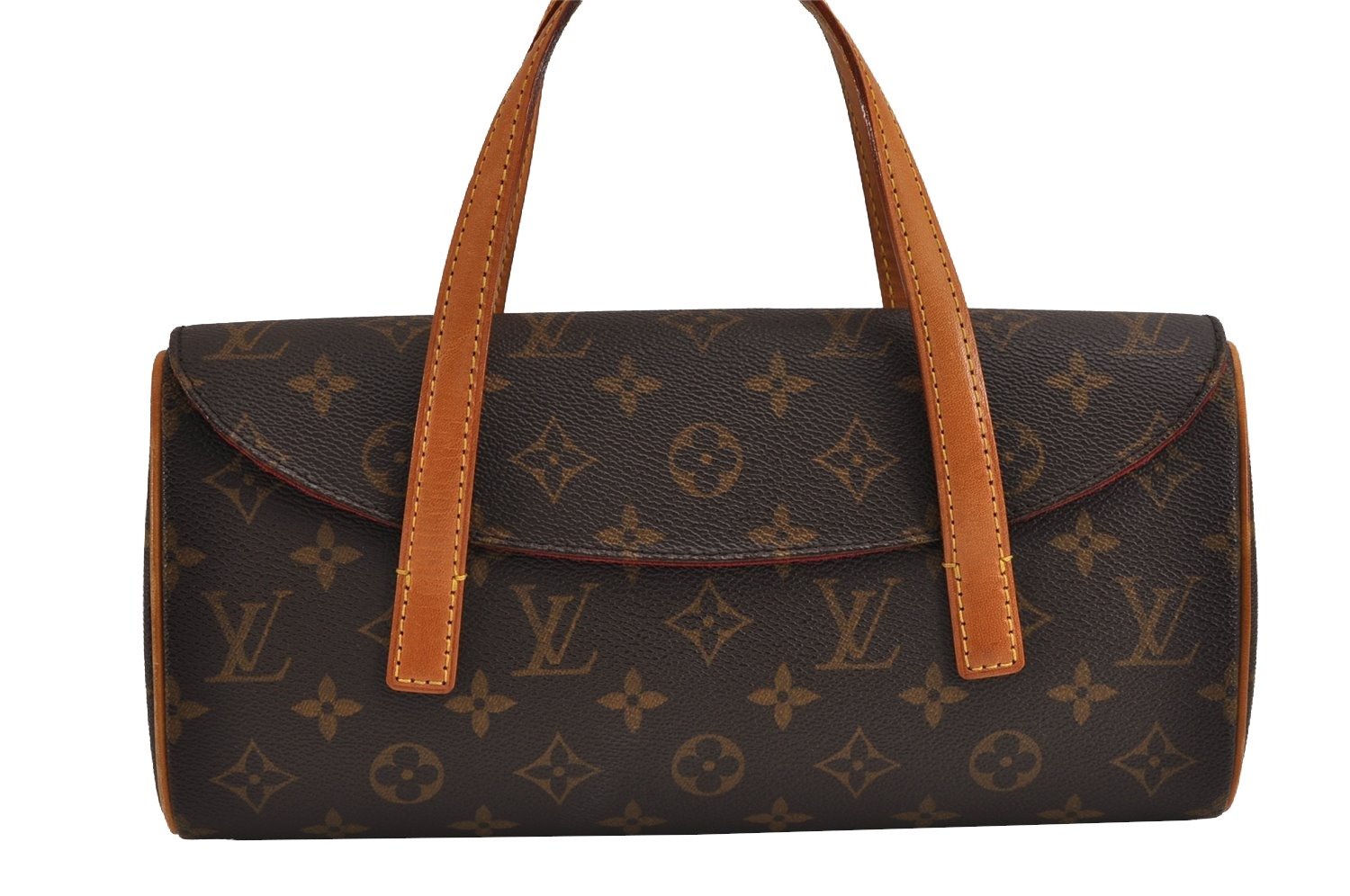 Authentic Louis Vuitton Monogram Sonatine Hand Bag Purse M51902 LV 4136J