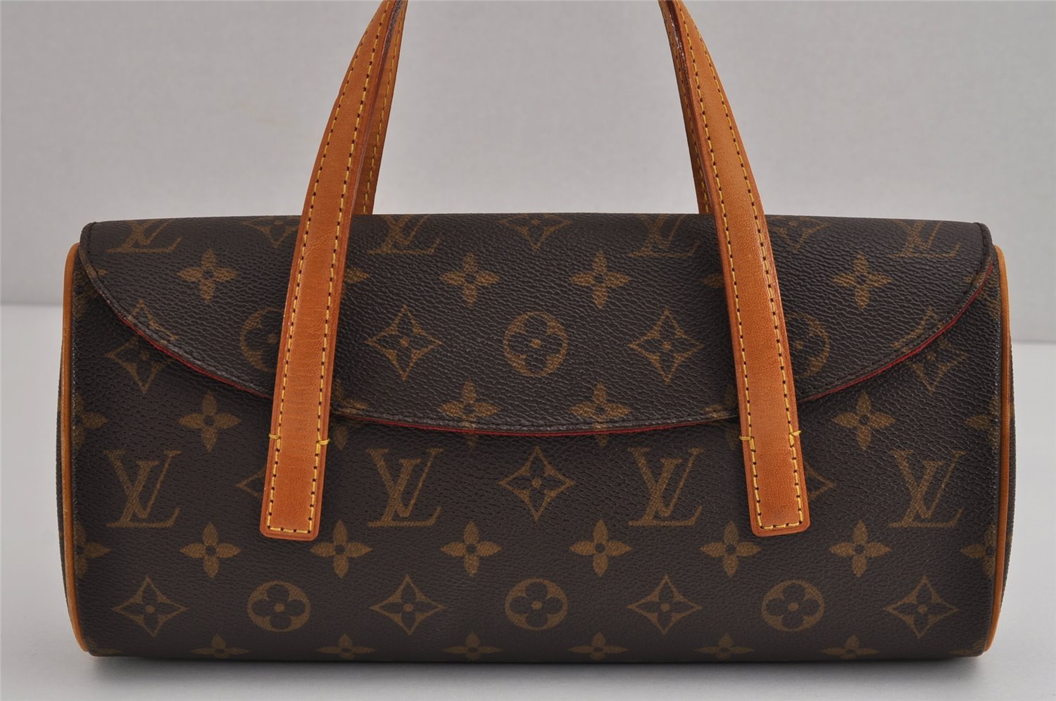 Authentic Louis Vuitton Monogram Sonatine Hand Bag Purse M51902 LV 4136J