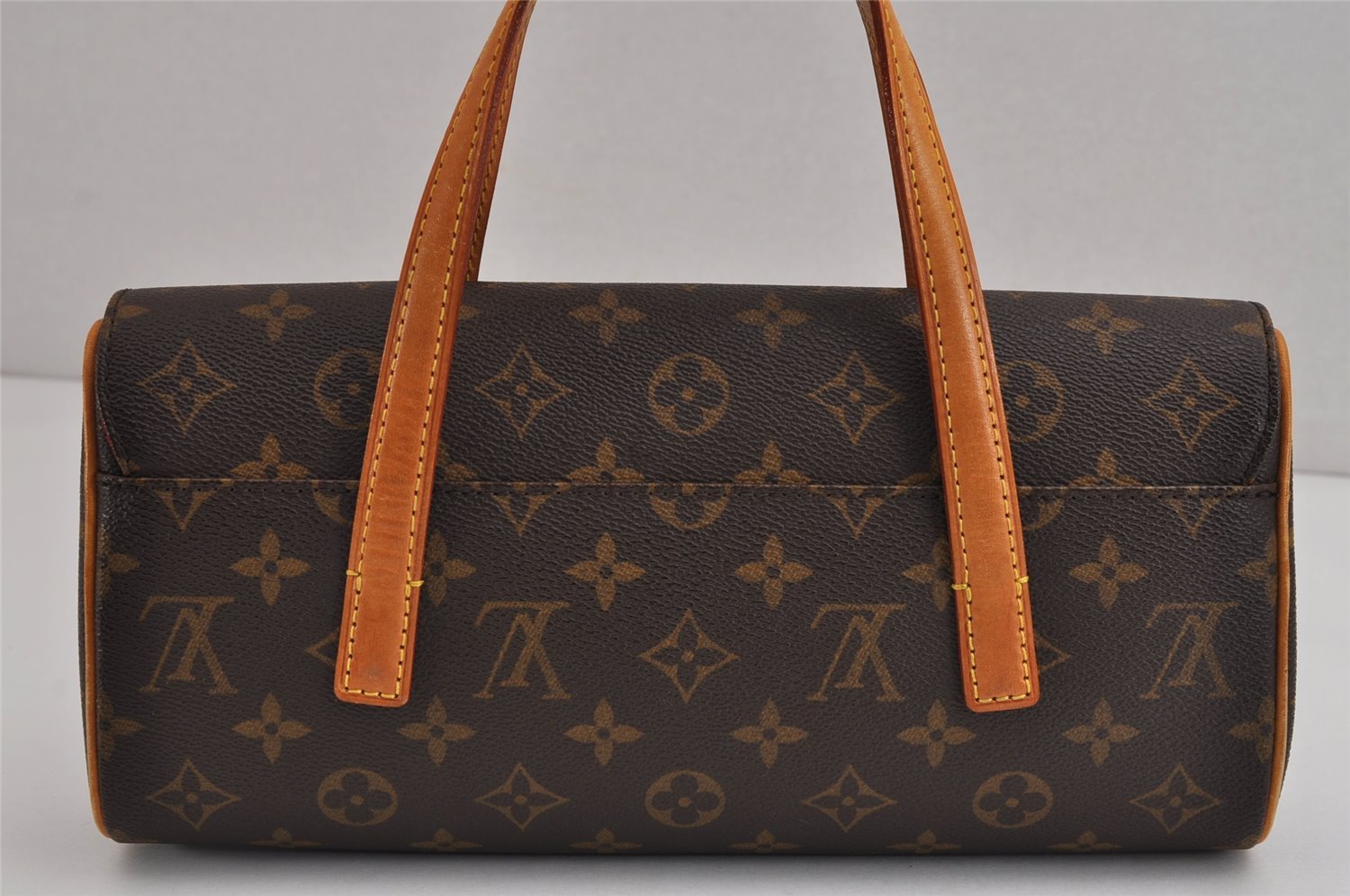 Authentic Louis Vuitton Monogram Sonatine Hand Bag Purse M51902 LV 4136J