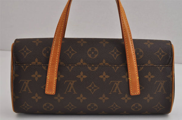 Authentic Louis Vuitton Monogram Sonatine Hand Bag Purse M51902 LV 4136J