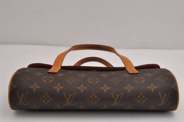 Authentic Louis Vuitton Monogram Sonatine Hand Bag Purse M51902 LV 4136J