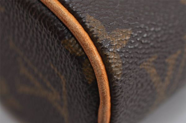 Authentic Louis Vuitton Monogram Sonatine Hand Bag Purse M51902 LV 4136J
