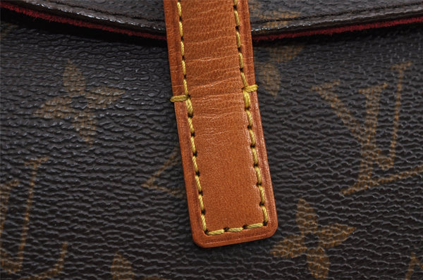 Authentic Louis Vuitton Monogram Sonatine Hand Bag Purse M51902 LV 4136J